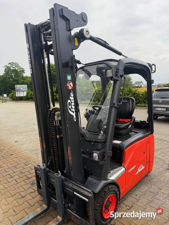 wózek widłowy elektryczny LINDE E1602 EVO Działoszyn sprzedam