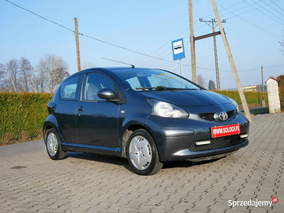 Toyota Aygo 10 VVTi 68 5D Klima Krajowy Koła Zarejestrowany w Polsce Goczałkowice-Zdrój