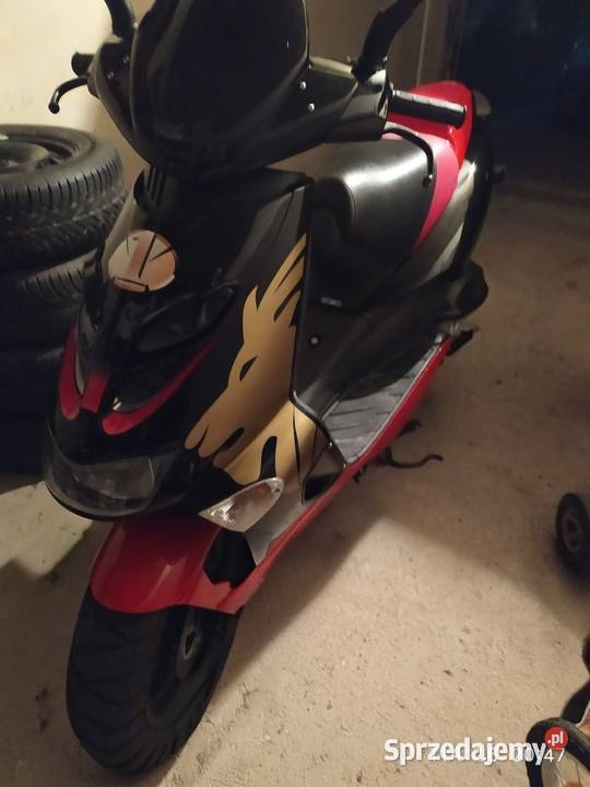 Aprilia SR 50 2006r sprawny do lekkich poprawek skuter Aprilia Gąsawy Plebańskie