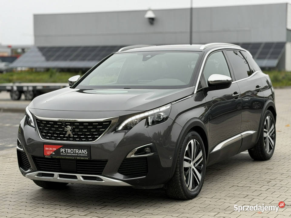 Peugeot 3008 20 HDI 181 GTLINE Automat Panorama czujnik parkowania Mrągowo