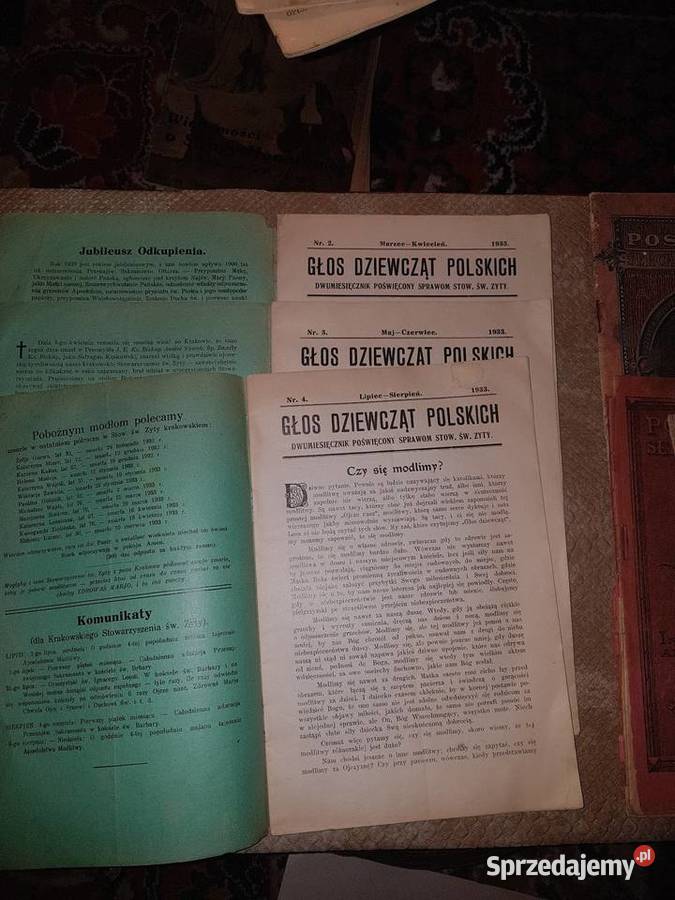Głos Dziewcząt Polskich 1933 r Sejny