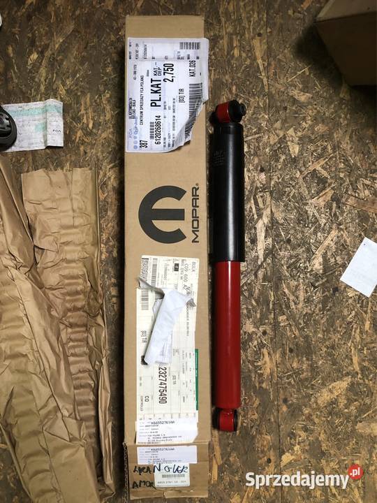 Amortyzator jeep wrangler przód L P K68552761AA Amortyzatory Kozy