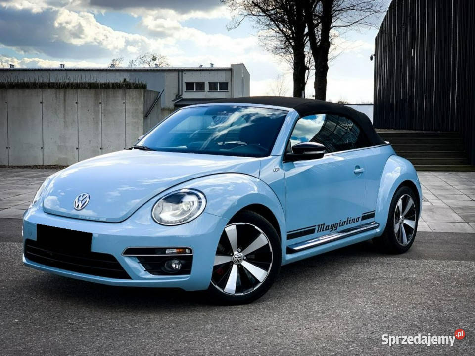 Volkswagen Beetle 20 220 Cabrio Rline niebieski Tarnowskie Góry