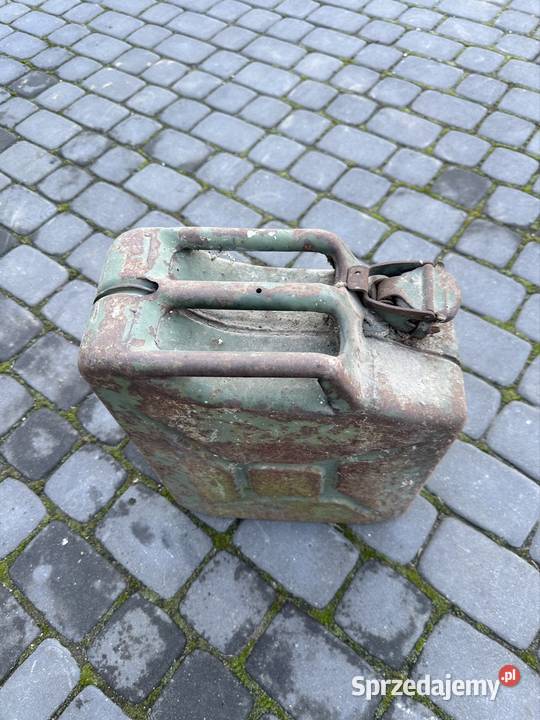Karnister metalowy 20l prl