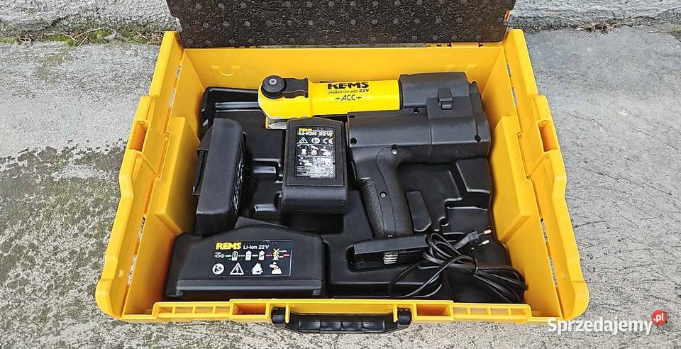 REMS AkkuPress 22V ACC 576011 zaciskarka do rur Narzędzia