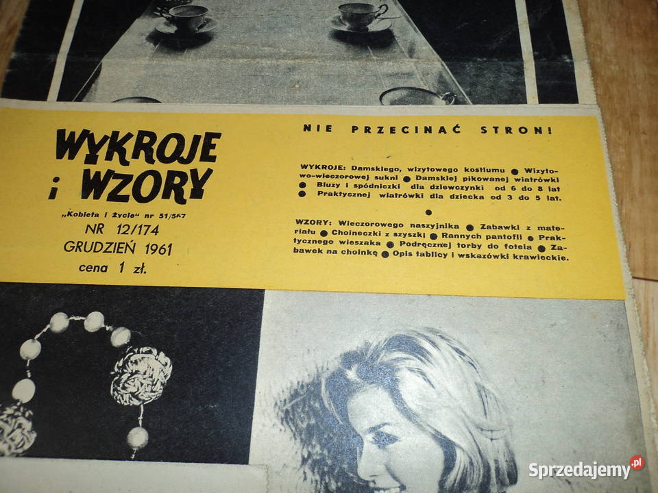 Wykroje i wzory Kobieta i życie 2 Nowy Sącz sprzedam