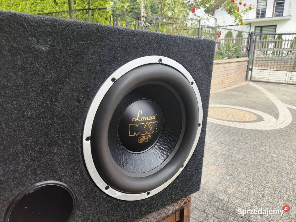 Skrzynia bassowa basowa tuba subwoofer Lanzar 12 Niegowonice sprzedam