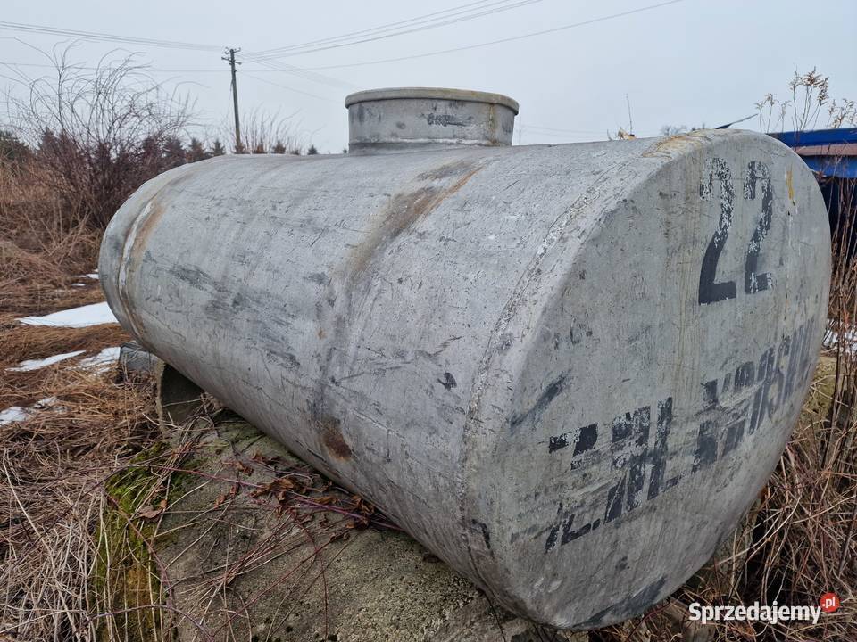 beczka aluminiowa na wodę gnojówkę serwatkę podkarpackie Krosno sprzedam