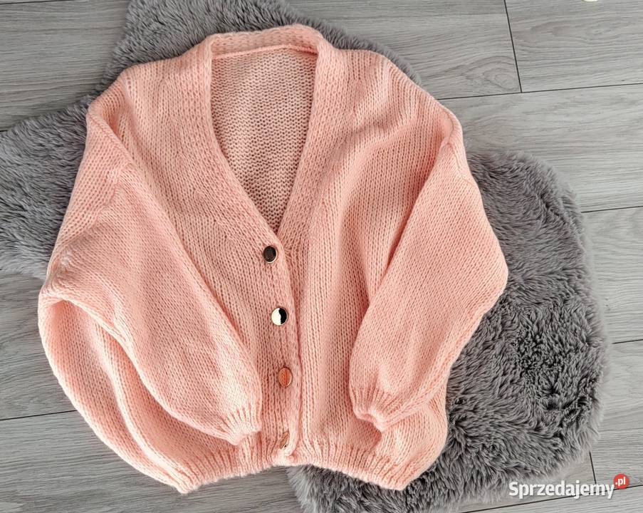 Sweter brzoskwiniowy Swetry i golfy Warszawa