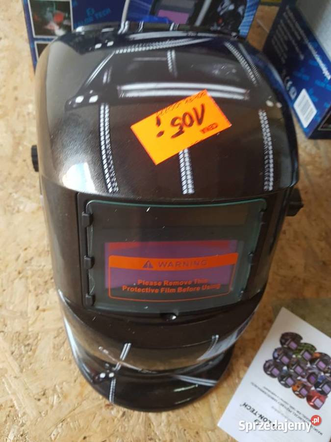 PRZYŁBICA SPAWALNICZA SAMOSCIEMNIAJACA Motyw Elektryczne Głogowa