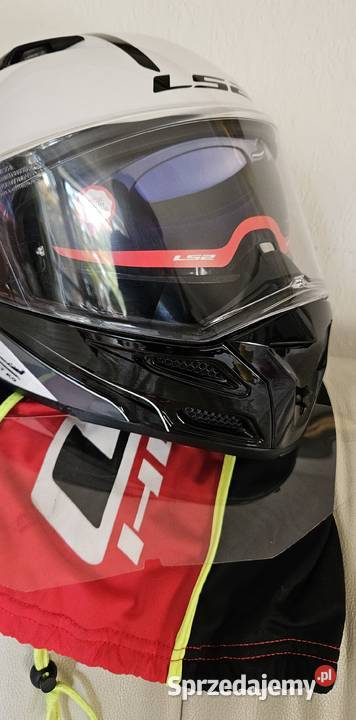 KASK LS2 L FF324 Szczękowy METRO EVO BIAŁY L mazowieckie Konstancin-Jeziorna