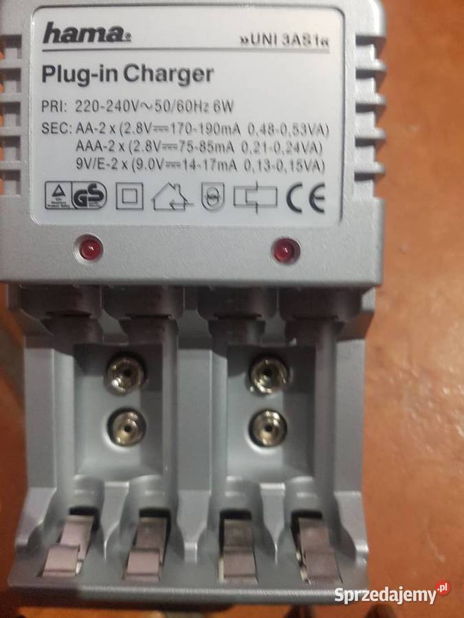 Dwie ładowarki do baterii śląskie Katowice