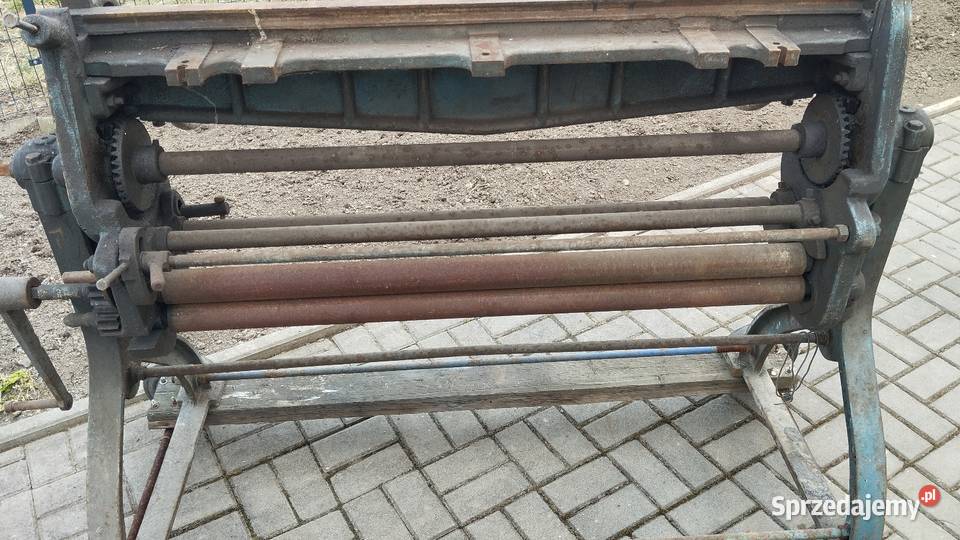 Giętarka walcarka do blachy małopolskie Oświęcim sprzedam