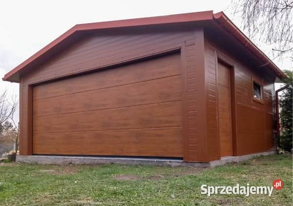 Garaż ocieplany z płyty warstwowej blaszak wiata Sprzedaż Bielsko-Biała