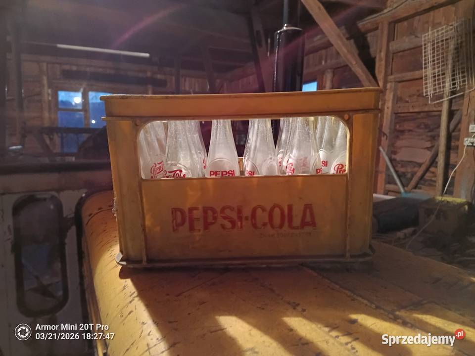 Stare butelki Pepsi Cola z lat 80 z transportem małopolskie