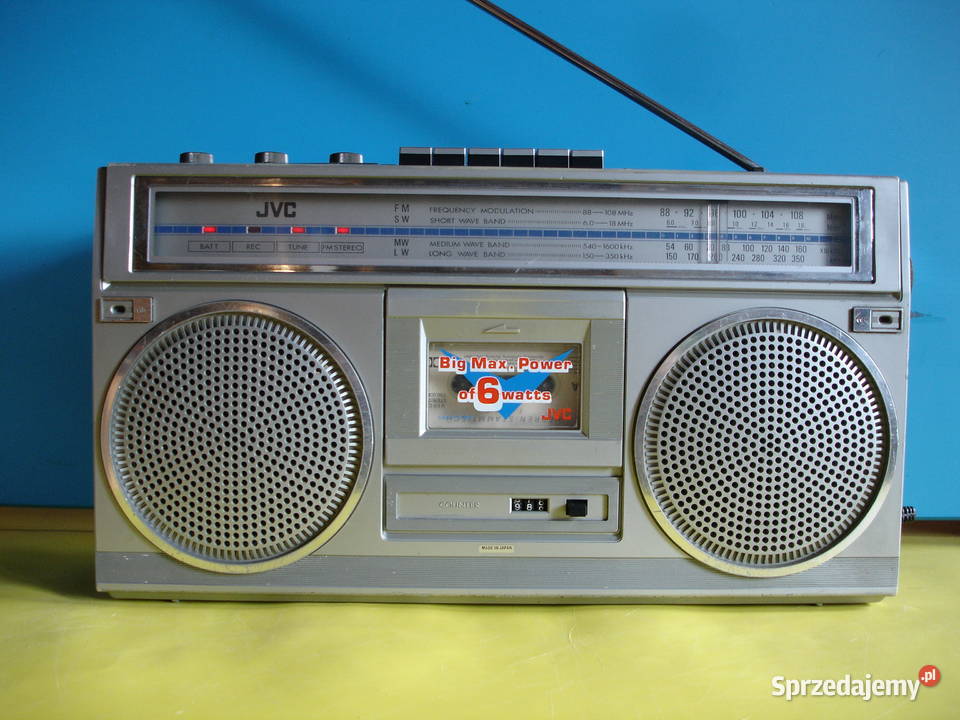 Radiomagnetofon JVC RC555LB Pozostałe Zielona Góra