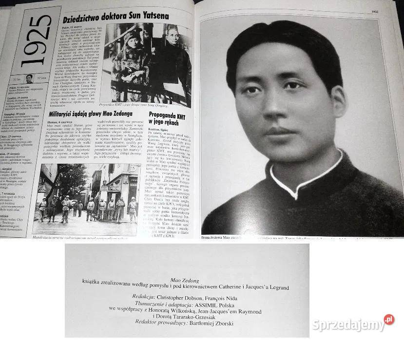Mao Zedong Ch Dobson F Nida C i J Legrand Pozostałe Kultura i Rozrywka Chełm