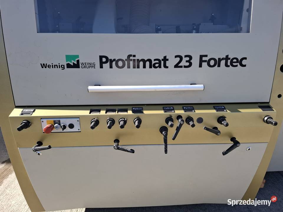 Strugarka czterostronna Weining Profimat 23 Naprawa