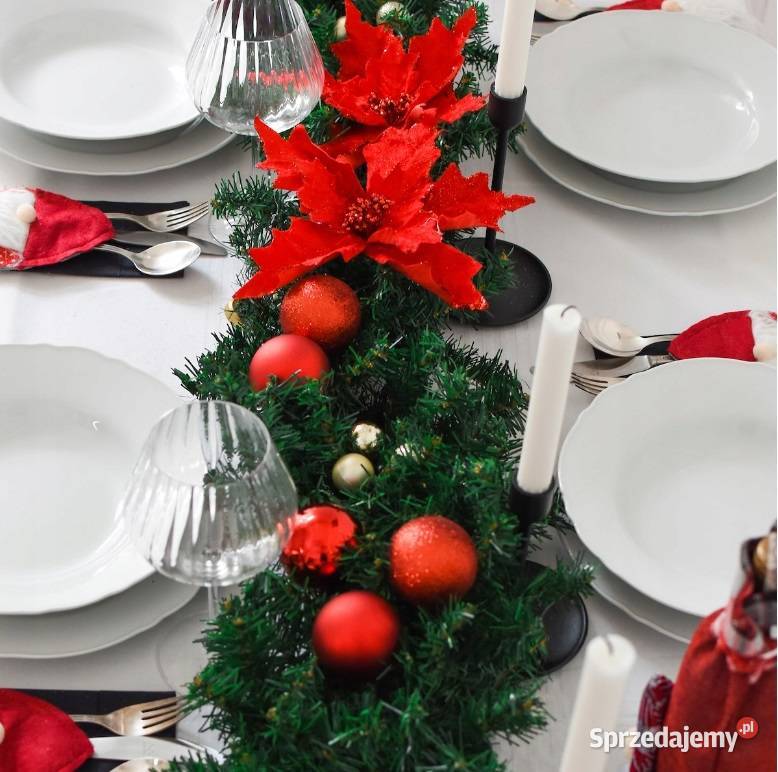 GIRLANDA CHOINKOWA ŚWIĄTECZNA ŁAŃCUCH SZTUCZNA sprzedam