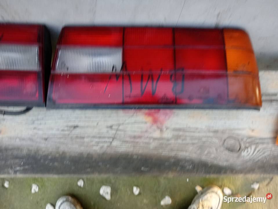 Sprzedam lampy tylnie do BMW E30 Rok produkcji 1992 Lampy tylne Części samochodowe Płock