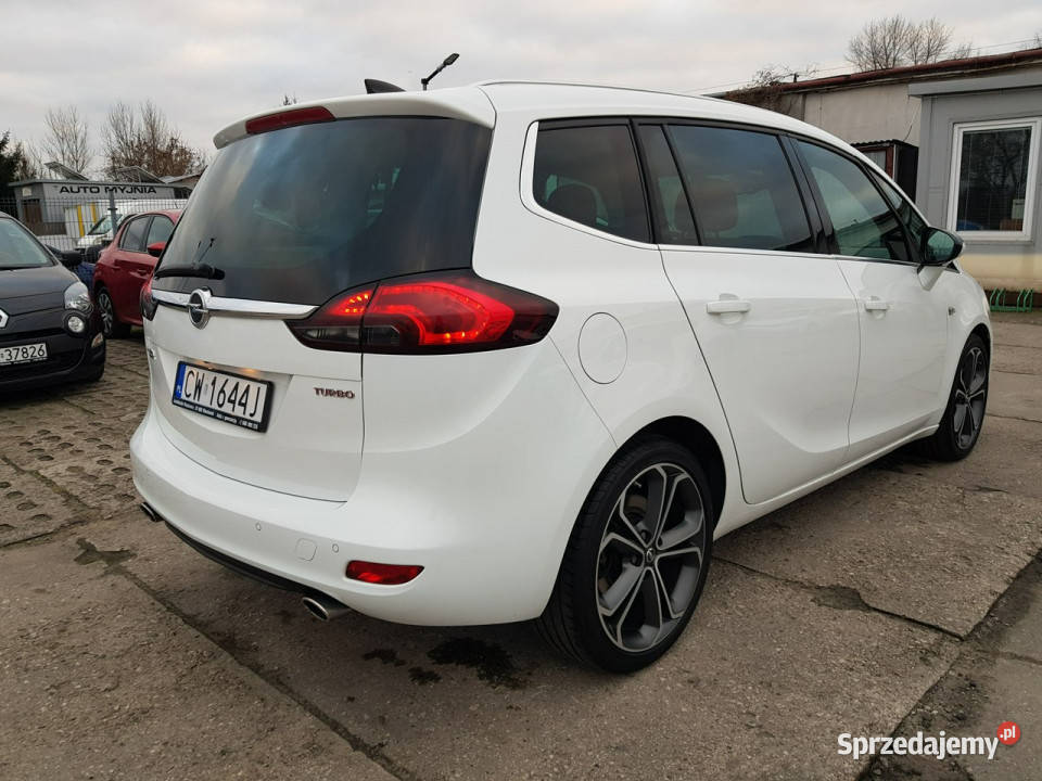 Opel Zafira 16 Turbo 200 Navi Klimatronik Kamera Włocławek