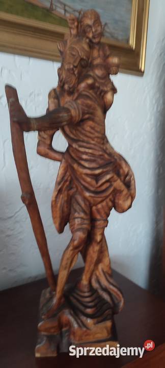 Figurka święty Krzysztof pomorskie Czersk