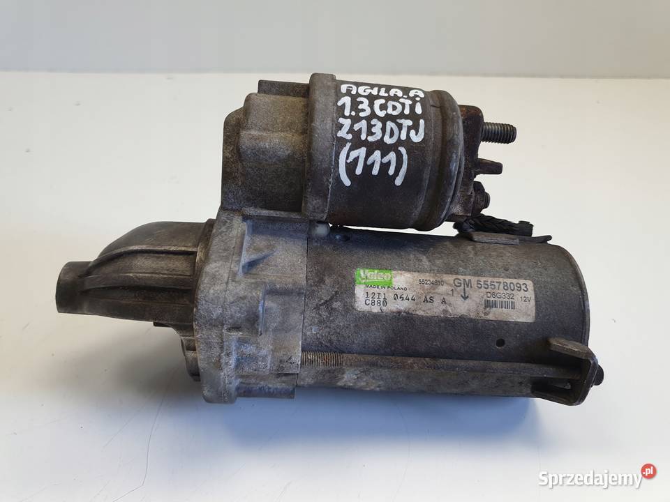 ROZRUSZNIK Opel Agila A 13 CDTI ROZRUSZNIK Motoryzacja Rudka