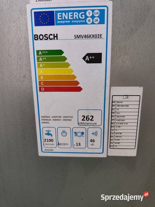 zmywarka BOSCH SMV46KX02E Bodzanów
