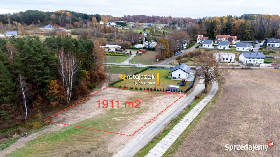 sprzedaży gruntu Zbychowo Kaszubska 1911m2