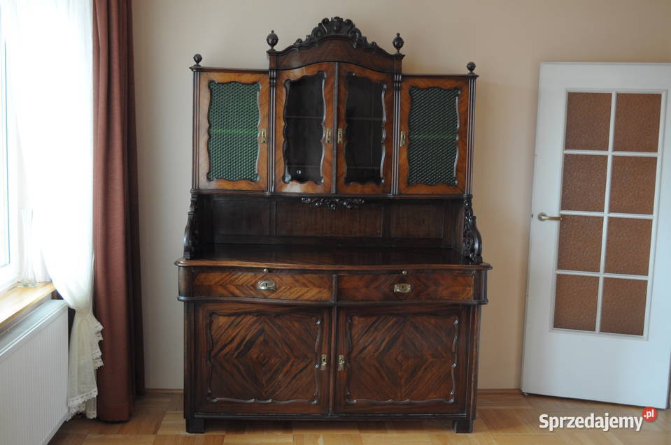 Kredens antyk Ludwik Filip mahoń koniec XIX w Zwierzyniec