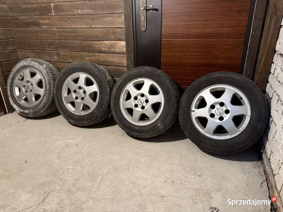 Alufelgi OPEL z Oponami Zimowymi 5x110 19565R15 Dębica