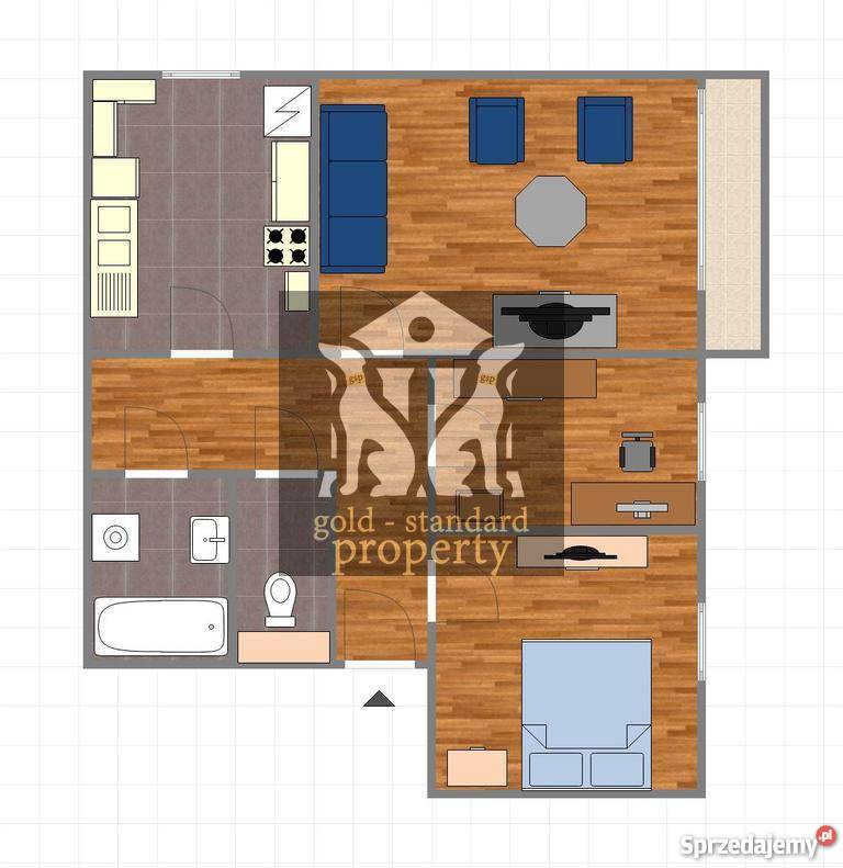 Mieszkanie 65m2 3 pokoje Warszawa Bemowo sprzedam