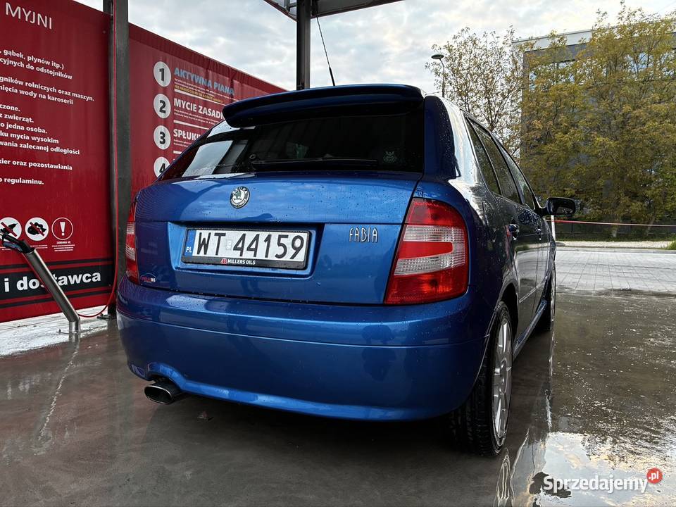 Skoda Fabia VRS Special Edition 074100 2007 aluminiowe felgi Fabia mazowieckie Warszawa