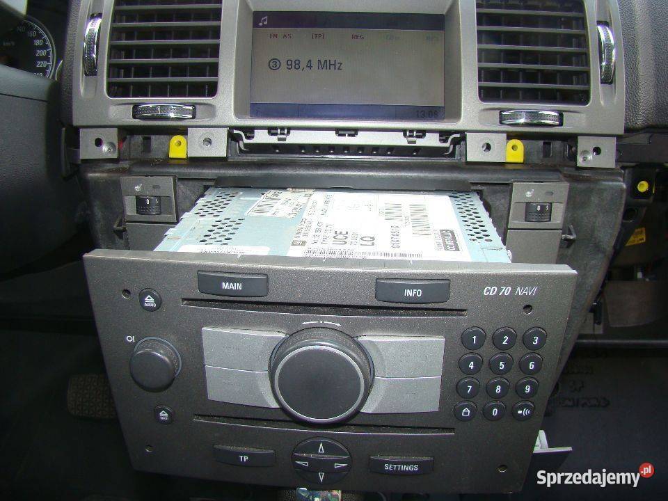 OPEL VECTRA C SIGNUM NAWIGACJA WYŚWIETLACZ Parcice