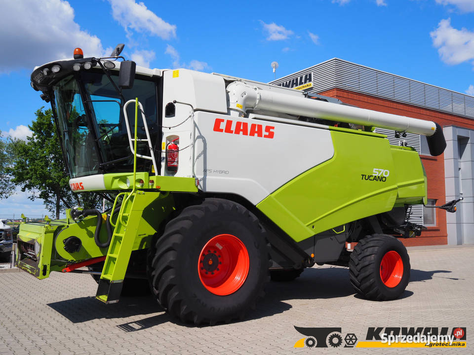 Claas Tucano 570 GPS V770 Kombajn zbożowy Claas wielkopolskie Stęszew