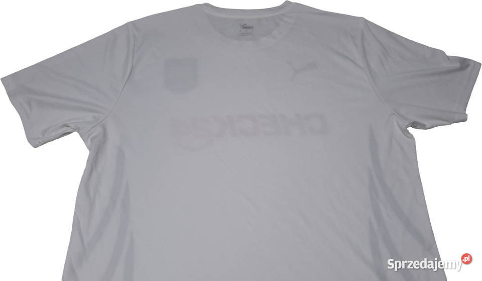 Koszulka męska sportowa Tshirt biała L Niemcy Czeladź