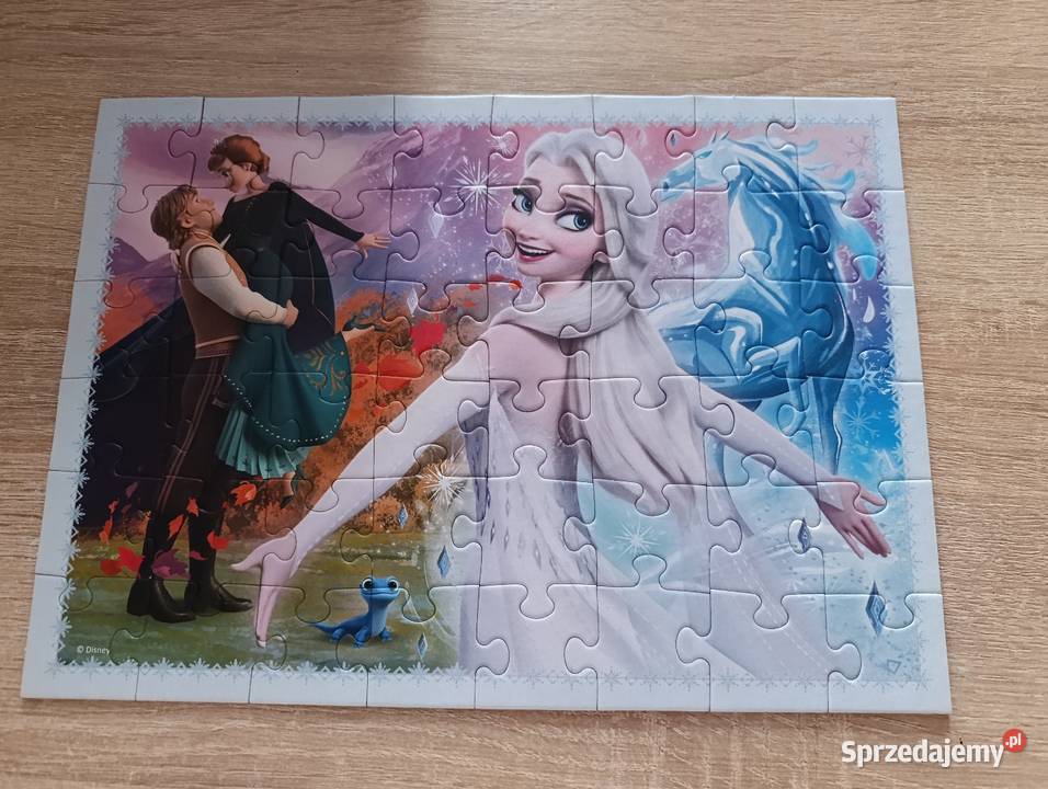Zestaw puzzli z Krainy Lodu pomorskie Kwidzyn