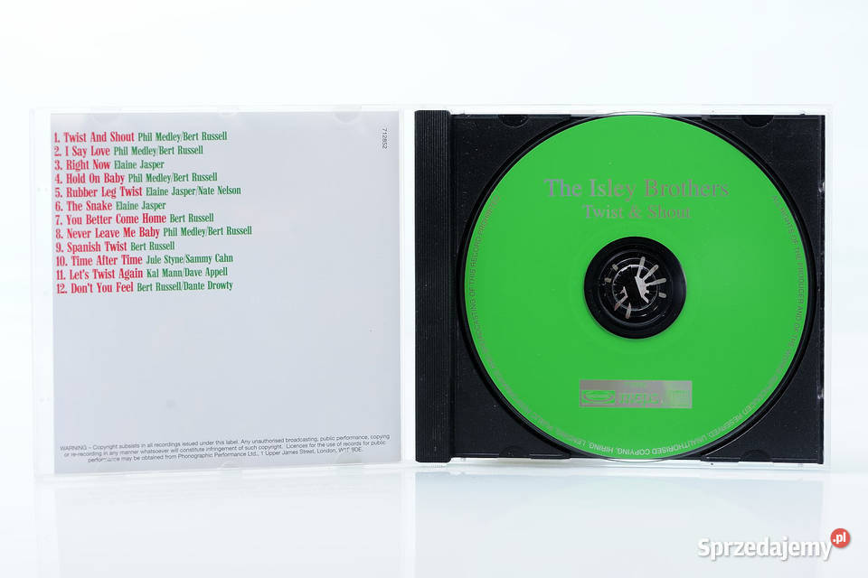 The Isley Brothers Twist Shout CD 1 płyta