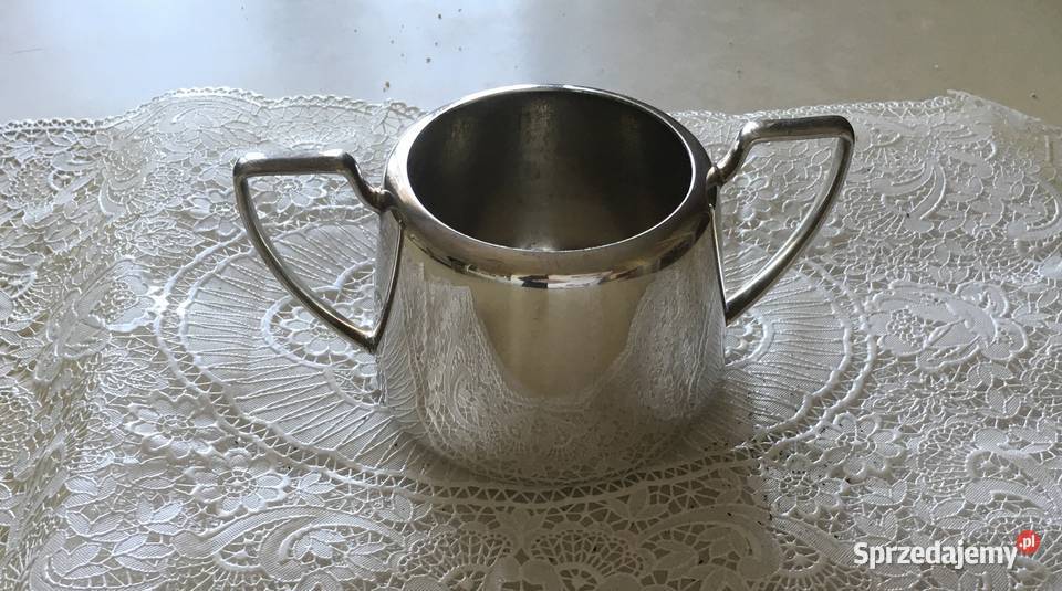 Cukiernica posrebrzana Kraków