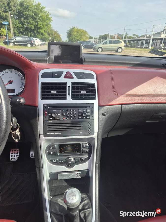 Peugeot 307cc 20 Benzyna kabriolet srebrny Zawiercie