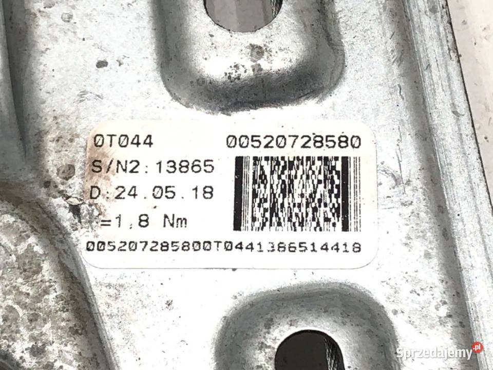 PODNOŚNIK SZYBY PRAWY TYŁ FIAT TIPO 00520728580 podkarpackie