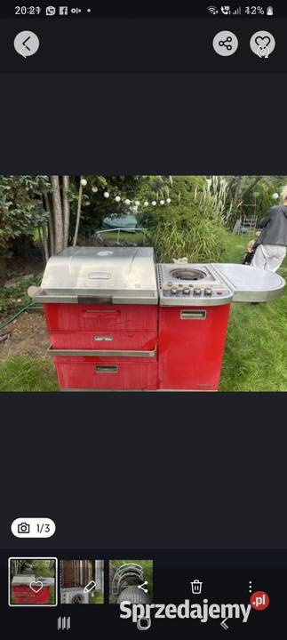 Potężny grill gazowy Coleman sprzedam