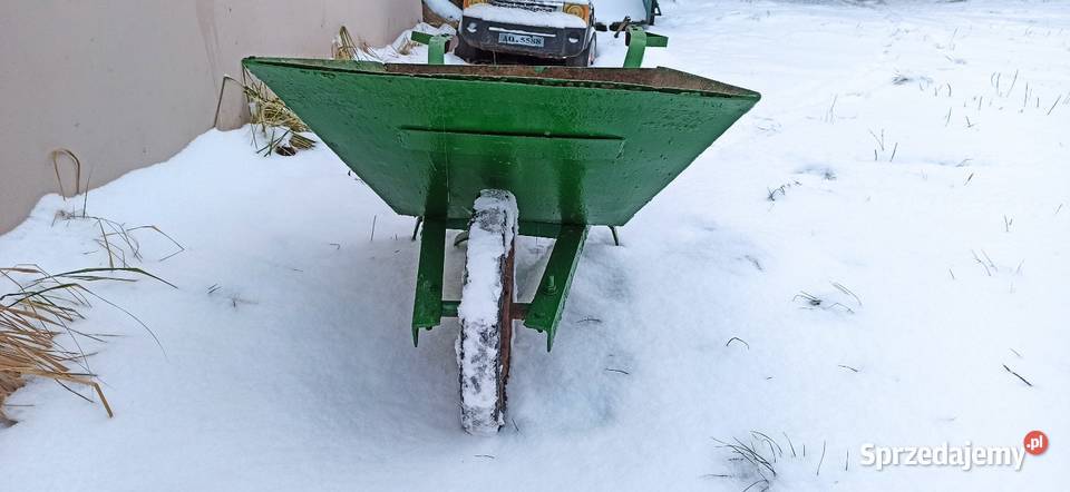 Taczka PRL ogrodowa Woźniki