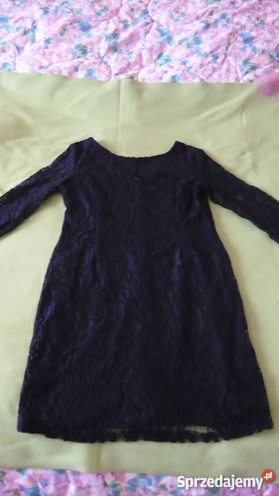 Sukienka koronkowa czarna