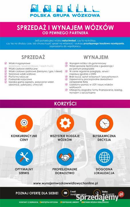 Wózek widłowy BT SPE 160 1600 TX 5400 mm PGW BT Warszawa sprzedam