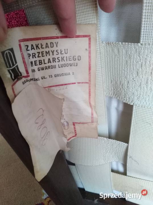 Fotele vintage PRL Łuków sprzedam