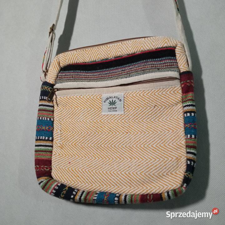 Ekologiczna torba Himalayan Hemp na ramię z Kudowa-Zdrój sprzedam
