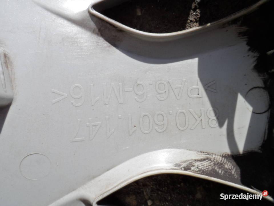 kolpaki oryginalne audi 16 kpl Legnica