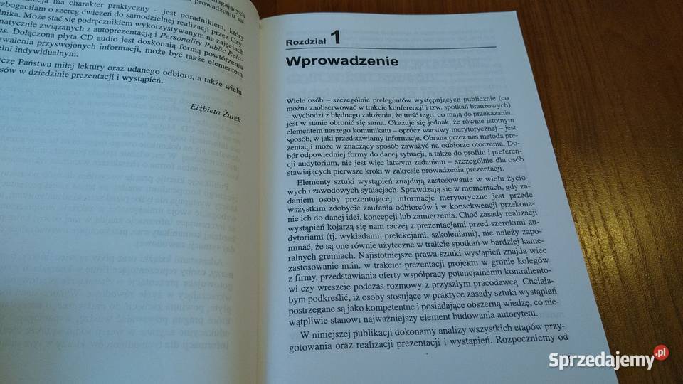 Sztuka wystąpień czyli mówić by osiągnąć cel
