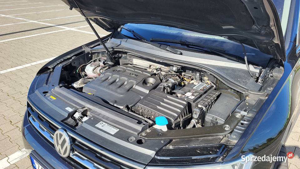 VW Tiguan TDI 2l 2019 135000 DSG czarny idealny zachodniopomorskie